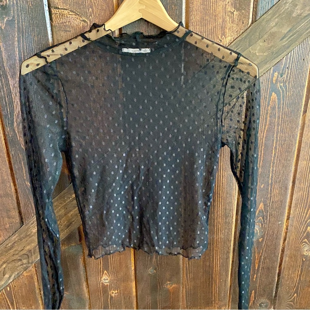 Sexy Mesh Crop Top